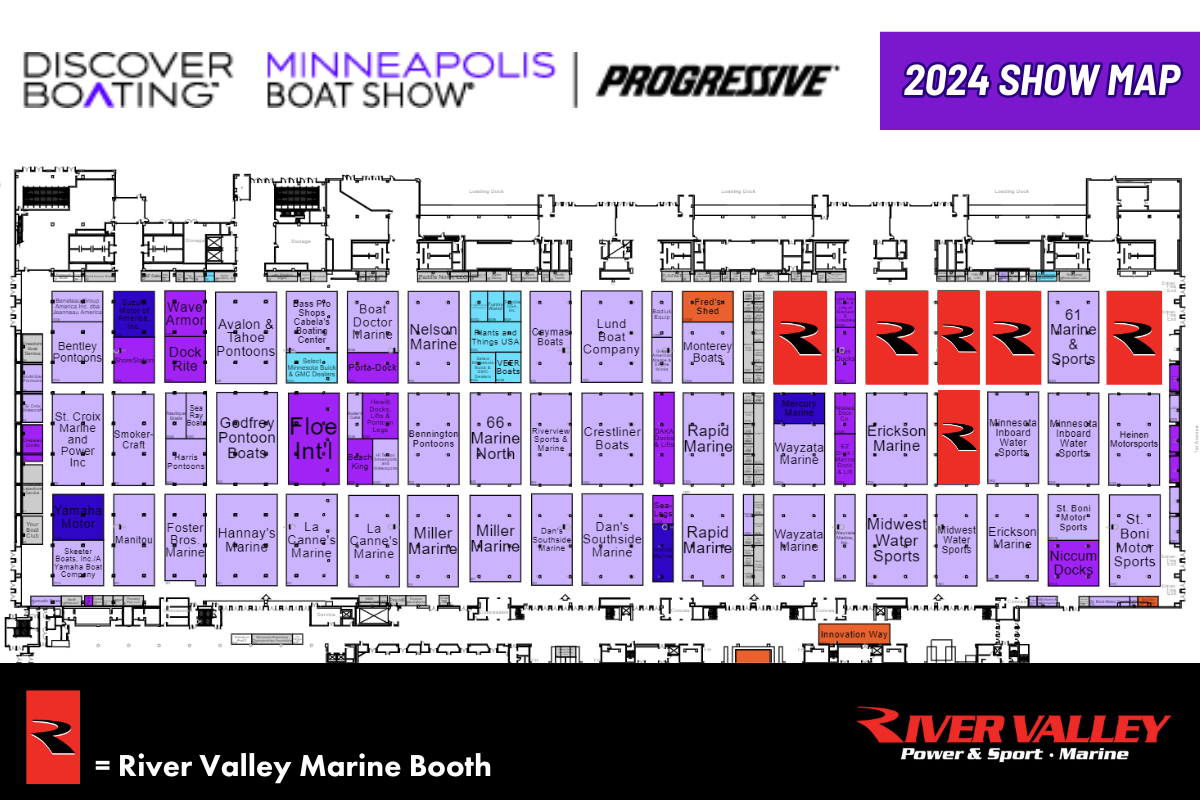 Minneapolis Boat Show River Valley Marine Wayzata Minnesota